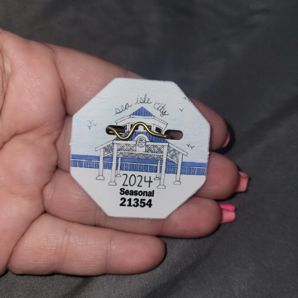 Sea Isle City 2024 New Jersey Seasonal Beach Tag